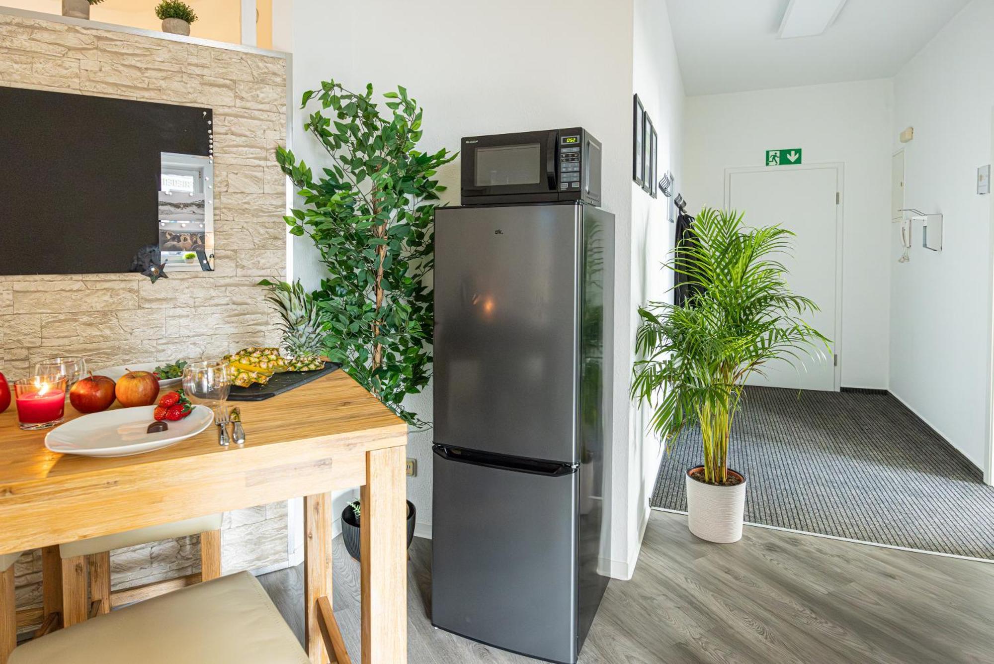Luxus City Apartment Sauna Balkon Kueche Zentral Rostock Esterno foto
