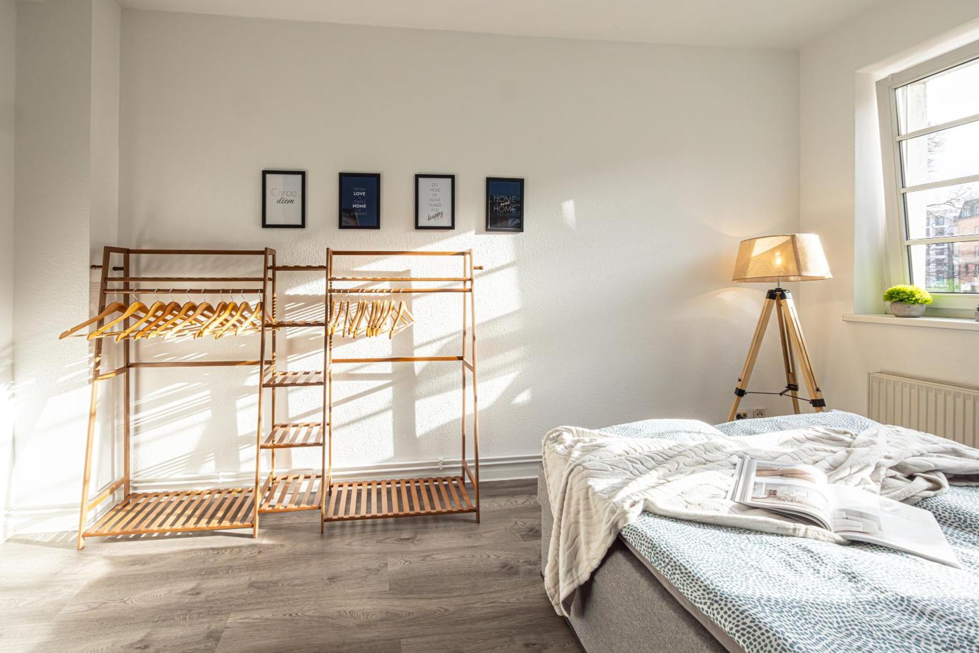 Luxus City Apartment Sauna Balkon Kueche Zentral Rostock Esterno foto
