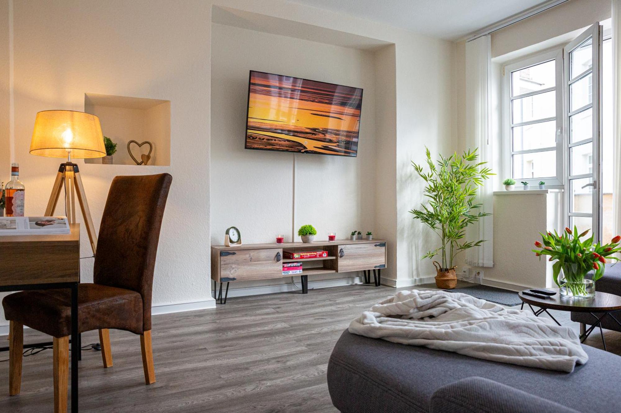 Luxus City Apartment Sauna Balkon Kueche Zentral Rostock Esterno foto